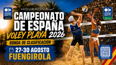 [Track 1] 2026 Spanish Senior Beach Volleyball Championship in Fuengirola LIVE | Qualifying Round | Friday, August 28, 2026