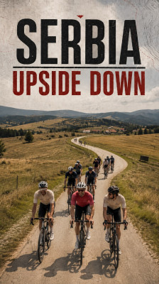 Ciclismo de carretera en Zlatibor, Serbia con Predrag Spasojević, Nemanja Čedomirović y Pavle Krivokuća · Serbia Upside Down