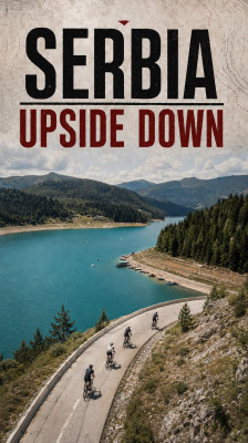 Ciclismo en Serbia: ruta hasta el lago Zlatar con Stefan Beserminji, Stefan Kujundžić y Felix Kuster · Serbia Upside Down