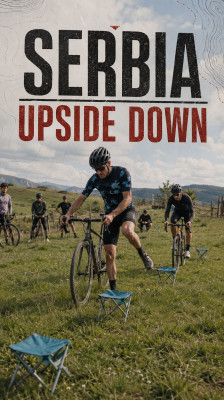 Aprendiendo principios básicos de ciclocrós en Serbia · Serbia Upside Down