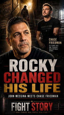 Rocky cambió su vida: John Messina descubre la historia de Chase Friedman | Fight Story