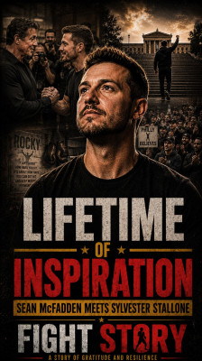 Sean McFadden Meets Sylvester Stallone and Thanks Him for a Lifetime of Inspiration | Fight Story