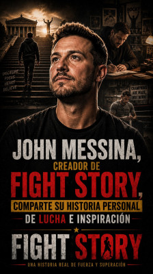 John Messina, creator of Fight Story, shares his own story of struggle and inspiration | Fight Story