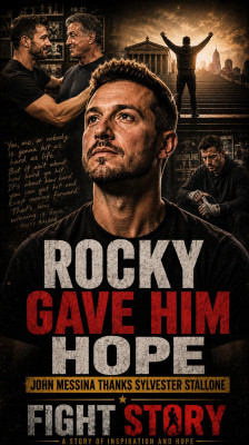 John Messina thanks Sylvester Stallone for the inspiration and hope he found in *Rocky* | Fight Story