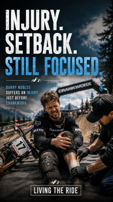 Barry Nobles sufre una lesión justo antes de competir en Crankworx | Living the Ride