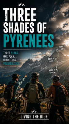 Bohaterowie stawiają sobie za cel zdobycie trzech szczytów w Pirenejach | Three Shades of Pyrenees