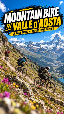 Mountain bike en Alpage Trail: Ettore Personnettaz, Shanti Cipolli y Tiziano Mossetti · Mountain Bike in Valle D’Aosta