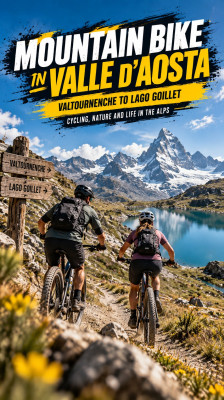 Ciclismo de montaña y gravel en los Alpes: Ettore Personnettaz y Fulvia Gorret · Mountain Bike in Valle D’Aosta