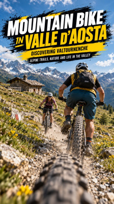 Gravel en Valtournenche: Ettore Personnettaz y Fulvia Gorret · Mountain Bike in Valle D’Aosta