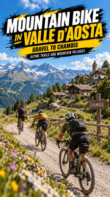 Gravel in Valtournenche: Chamois, the Pearl of the Alps, with Tiziano Mossetti, Ettore Personnettaz, and Lorenzo Sommariva · Mountain Biking in Valle d’Aosta