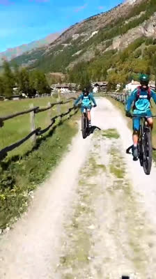 Gravel y ciclismo de montaña en Valnontey con Ettore Personnettaz y Elisa Blanc · Mountain Bike in Valle D’Aosta