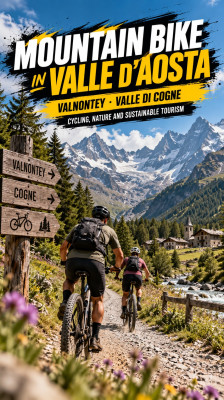 Gravel and Mountain Biking in Valnontey with Ettore Personnettaz and Elisa Blanc · Mountain Biking in Valle d'Aosta