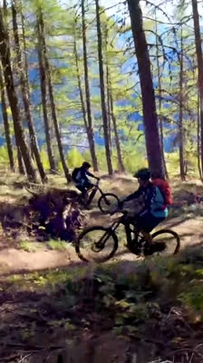 Ciclismo de montaña entre Cogne y Valsavarenche con Ettore Personnettaz y Elisa Blanc · Mountain Bike in Valle D’Aosta