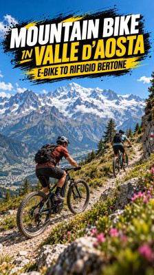 Mountain Biking at Col de la Seigne and Mont Blanc with Ettore Personnettaz and Mattia Piccardi · Mountain Biking in Valle d'Aosta