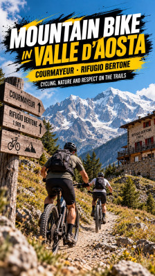 Mountain Bike Climb Through the Aosta Valley with Ettore Personnettaz and Mattia Piccardi · Mountain Biking in the Aosta Valley