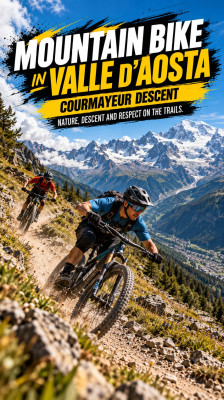 Mountain Bike Downhill Ride Through the Aosta Valley with Mattia Piccardi and Ettore Personnettaz · Mountain Biking in the Aosta Valley
