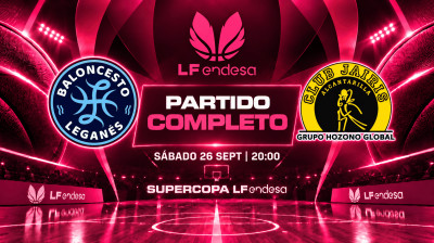 Innova-tsn Leganés mod Hozono Global Jairis | LF Endesa Supercup 2026 | Semifinale 2