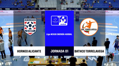 HORNEO BM. Alicante vs Bathco BM. Torrelavega | SINTESI | 1ª giornata | Campionato Nexus Energía ASOBAL 2026/27
