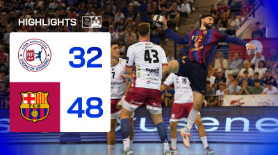 Dicorpebal Logroño La Rioja mod Barça | SAMMENDRAG | 1. spillerunde | Liga Nexus Energía ASOBAL 2026/27