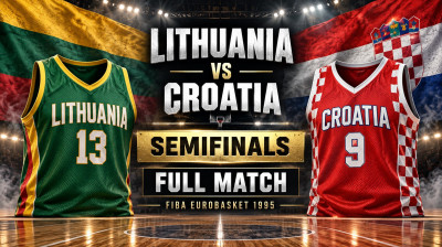 Lituania vs Croazia | Semifinali | FIBA EuroBasket 1995 | Partita completa