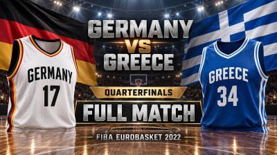 Germania vs Grecia | Quarti di finale | FIBA EuroBasket 2022 | Partita completa
