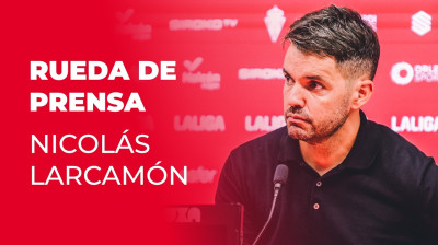 Nico, tras el Sporting-CD Eldense
