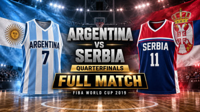 Argentina x Sérvia | Quartos de final | Campeonato Mundial de Basquetebol da FIBA 2019 | Jogo completo