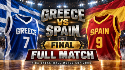 Grécia vs Espanha | Final | Campeonato Mundial de Basquetebol da FIBA 2006 | Jogo completo