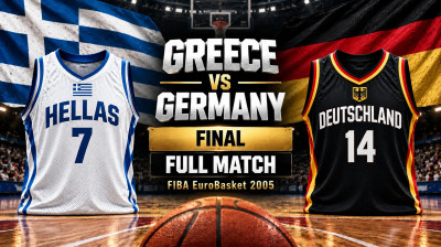 Grécia vs Alemanha | Final | FIBA EuroBasket 2005 | Jogo completo
