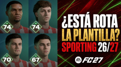 REAL SPORTING de GIJÓN en EA FC 27 *ya tengo el juego final*