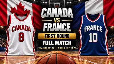 Canadá vs Francia | Primera ronda | FIBA Basketball World Cup 2023 | Partido completo