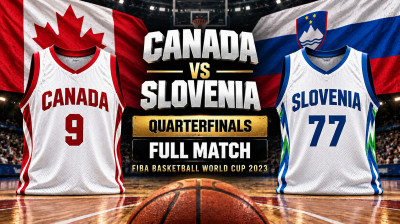 Canadá vs Eslovenia | Cuartos de final | FIBA Basketball World Cup 2023 | Partido completo