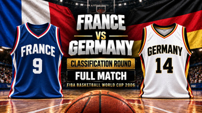 Francia vs Alemania | Ronda de clasificación | FIBA Basketball World Cup 2006 | Partido completo