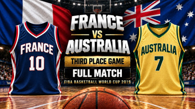 Francia vs Australia | Tercer puesto | FIBA Basketball World Cup 2019 | Partido completo