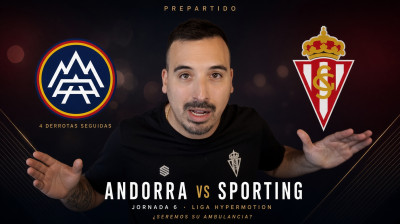 PRE-PARTIDO del ANDORRA vs SPORTING GIJÓN | JORNADA 6 LIGA HYPERMOTION 26/27