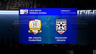 BM. Caserío Ciudad Real vs HORNEO BM. Alicante | SAMENVATTING | Speeldag 2 | Liga Nexus Energía ASOBAL 2026/27