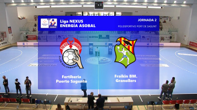 Fertiberia Puerto Sagunto vs Fraikin BM. Granollers | RESUMO | 2.ª jornada | Liga Nexus Energía ASOBAL 2026/27