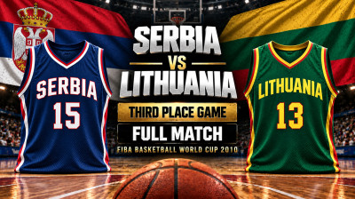 Sérvia vs. Lituânia | Terceiro lugar | Campeonato do Mundo de Basquetebol da FIBA 2010 | Jogo completo