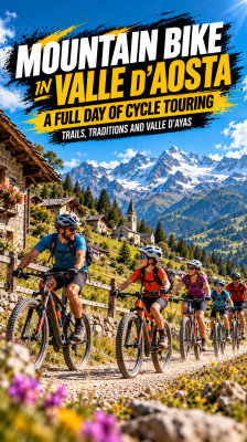 Cicloturismo en familia por el Valle de Aosta con Ettore Personnettaz · Mountain Bike in Valle D’Aosta