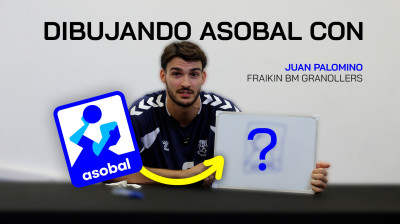 Die Herausforderung für Juan Palomino: das ASOBAL-Logo zu entwerfen