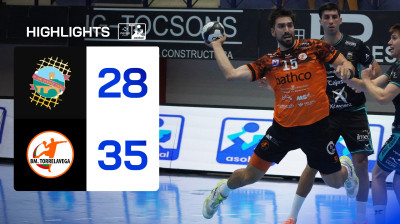 Cajasol Ángel Ximénez Puente Genil – Bathco BM. Torrelavega | YHTEENVETO | 3. kierros | Liga Nexus Energía ASOBAL 2026/27