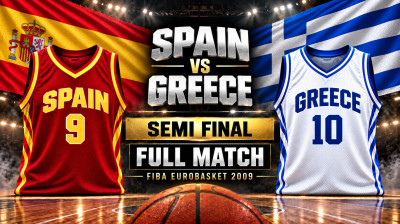 España vs Grecia | Semifinal | FIBA EuroBasket 2009 | Partido completo
