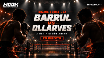 Boxeo en directo: Antonio Barrul vs Enderson Ollarves por el WBA Iberoamericano | HOOK FC Gijón Arena
