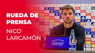 Nico, na de wedstrijd Real Oviedo-Sporting