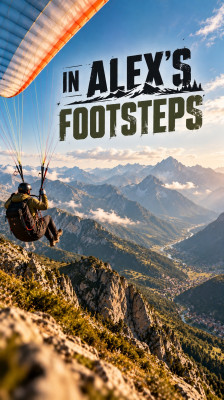Parapente e aventura em Baisse de Prals com Christophe Tieran e Olivier Romain · Nas pegadas de Alex