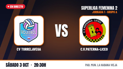 [SF2 - Group A] Matchday 1 - CV Torrelavega vs. C.V. Paterna-Liceo