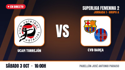 [SF2 - Gr.A] 1re journée - UCAM Torrejón - CVB Barça