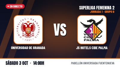 [SF2 – Skupina B] 1. kolo – Univerzita v Granadě – JS Hotels Cide Palma