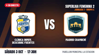 [SF2 - Gr.C] 1ª giornata - Clínica Inmuv. Descubre Fuentes - Madrid Chamberí