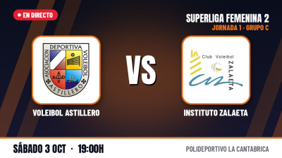 [SF2 – Gr.C] 1. runde – Voleibol Astillero – Instituto Zalaeta